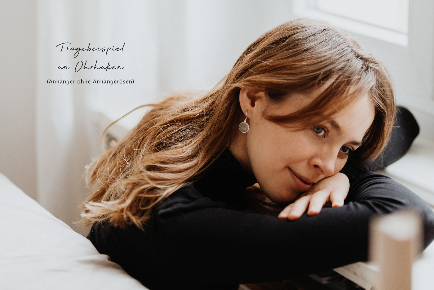 Runder Edelstein-Anhänger / personalisierte Geschenke