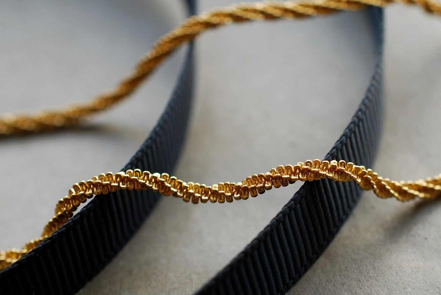 16 k Vergoldete Seil-Kette zum Kombinieren . Layering Kette